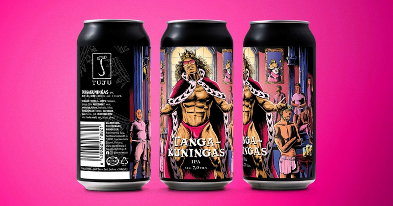 Tangakuningas - Panimoyhtiö Tuju IPA - American 440ml - 1
