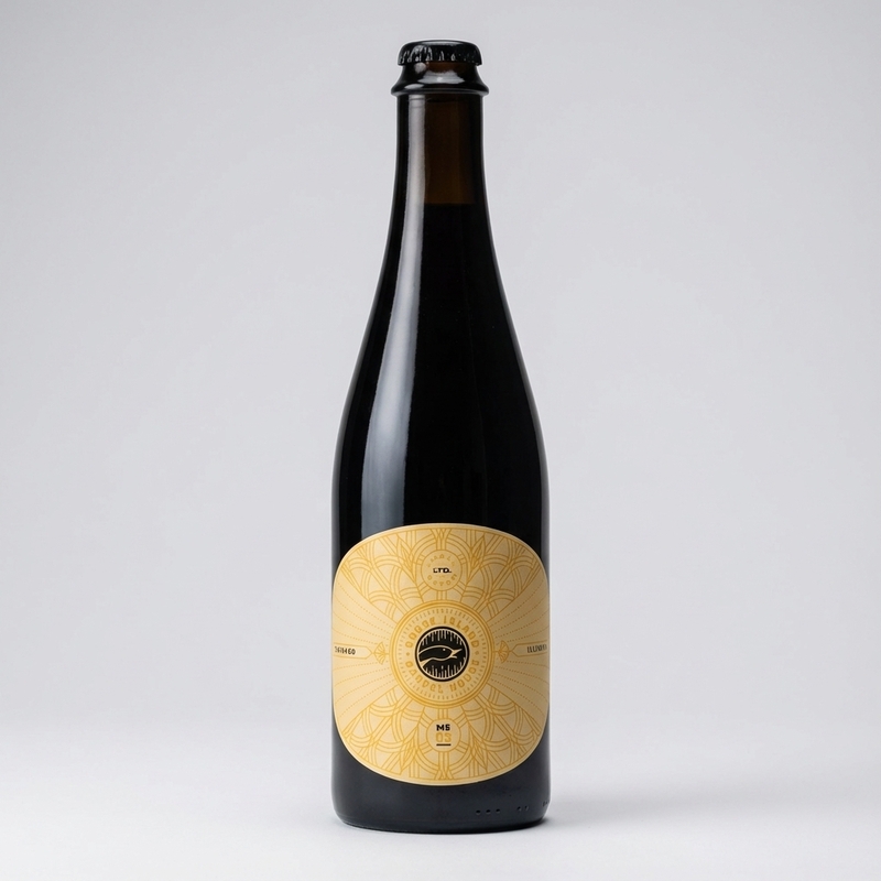 Small Batch No. 5: Peaches & Cream Wheatwine - Goose Island Beer Co. Wheat Beer - Wheat Wine 500ml - 1