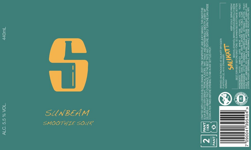 Sunbeam - Salikatt Sour - Fruited 440ml - 1