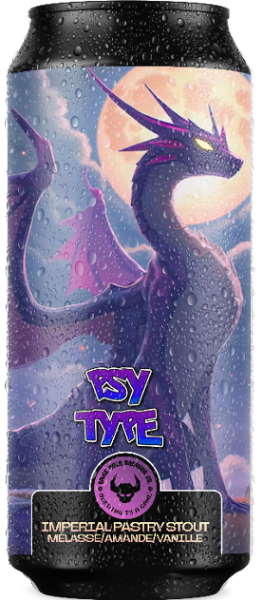 Psy Type - Game Over Brewing Co. Stout - Imperial / Double Pastry 440ml - 1