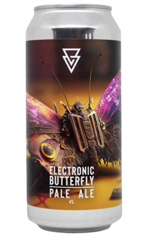 Electronic Butterfly - Azvex Brewing Company Pale Ale - New England / Hazy 440ml - 1