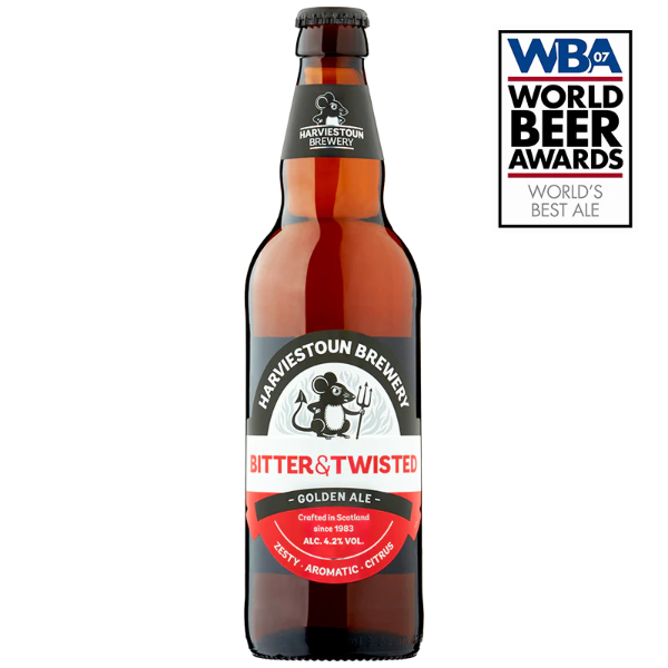 Bitter & Twisted - Harviestoun Brewery Golden Ale 500ml - 1