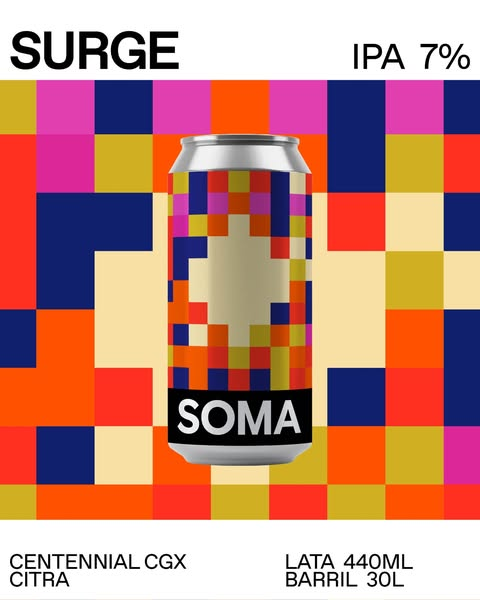 Surge - SOMA Beer IPA - New England / Hazy 440ml - 1