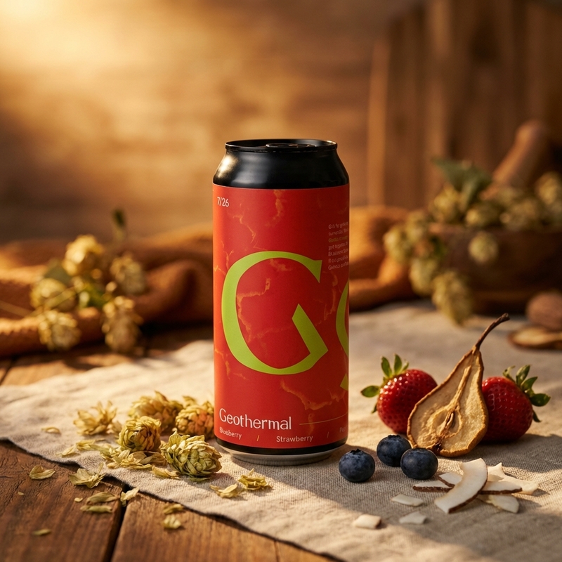 Geothermal (Gekko collab) - Neon Raptor Brewing Co. Sour - Smoothie / Pastry 440ml - 1