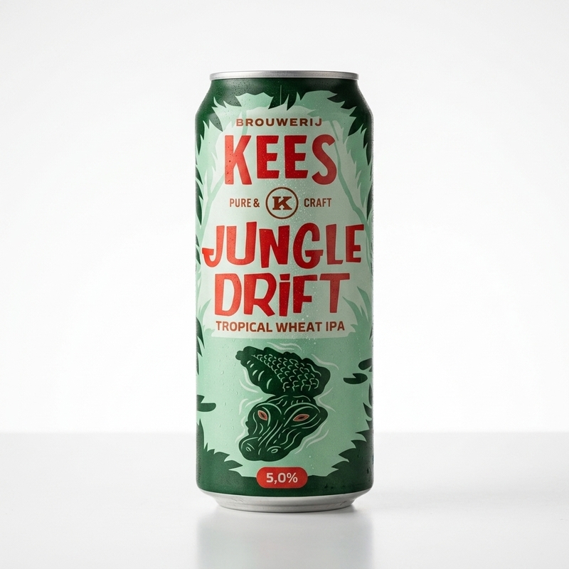 Jungle Drift - Brouwerij Kees IPA - White / Wheat 440ml - 1
