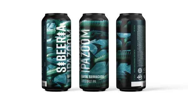 Brutal Barracuda - Sibeeria IPA - Triple 500ml - 1