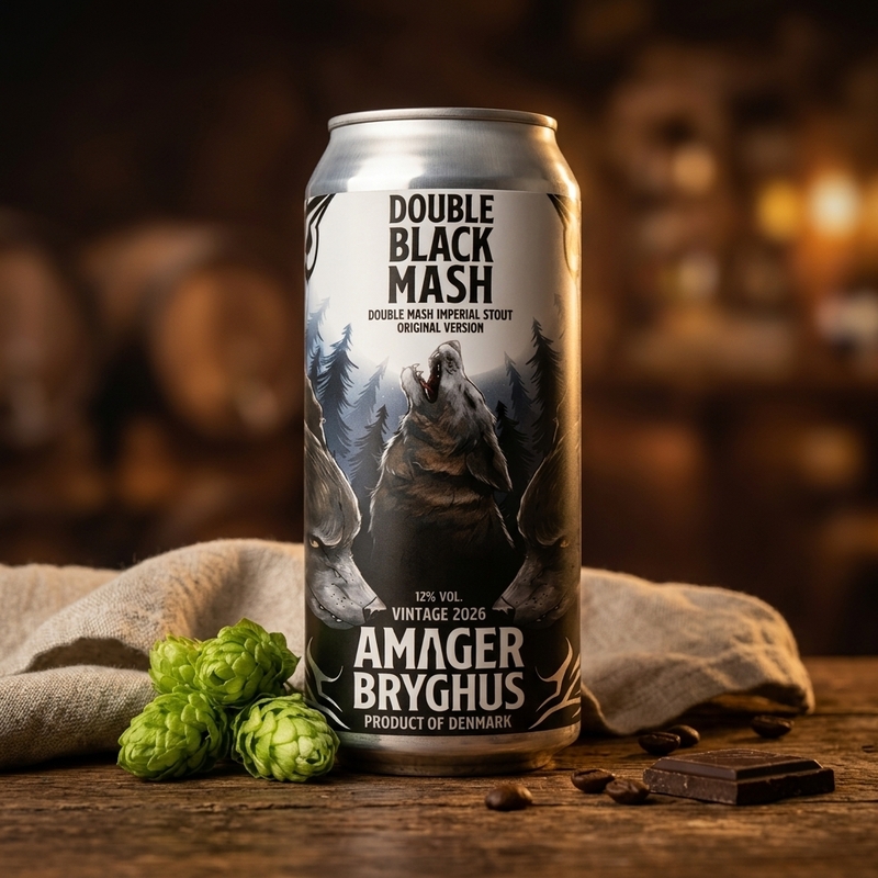 Double Black Mash (2026) Original - Amager Bryghus Stout - Imperial / Double 440ml - 2