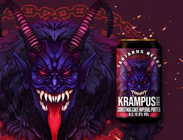 Krampus 2025 - Tartarus Beers Porter - Imperial / Double 330ml - 1