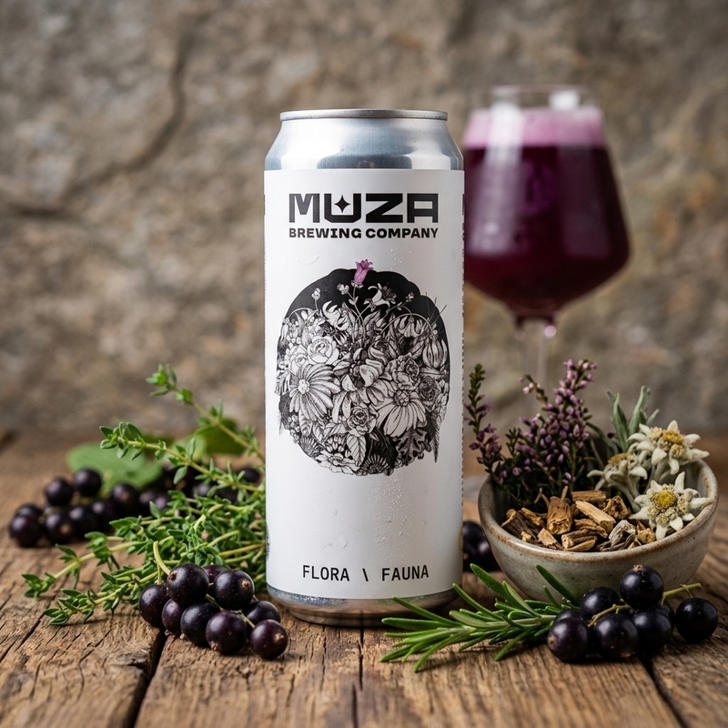 Flora Fauna - Muza Sour - Smoothie / Pastry 330ml - 1