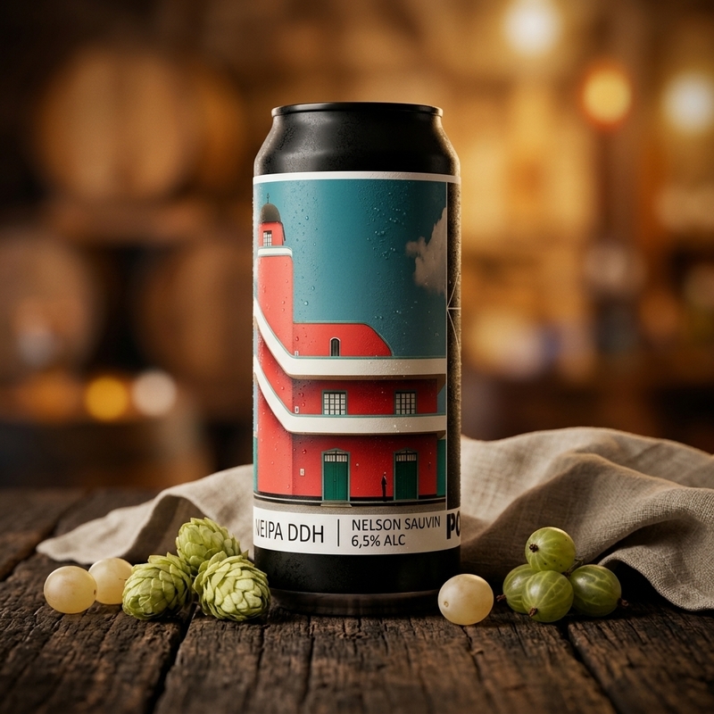 NEIPA DDH – Nelson Sauvin - Popihn IPA - New England / Hazy 440ml - 2