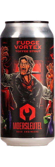 Fudge Vortex - Moersleutel Craft Brewery Stout - Imperial / Double Pastry 440ml - 1
