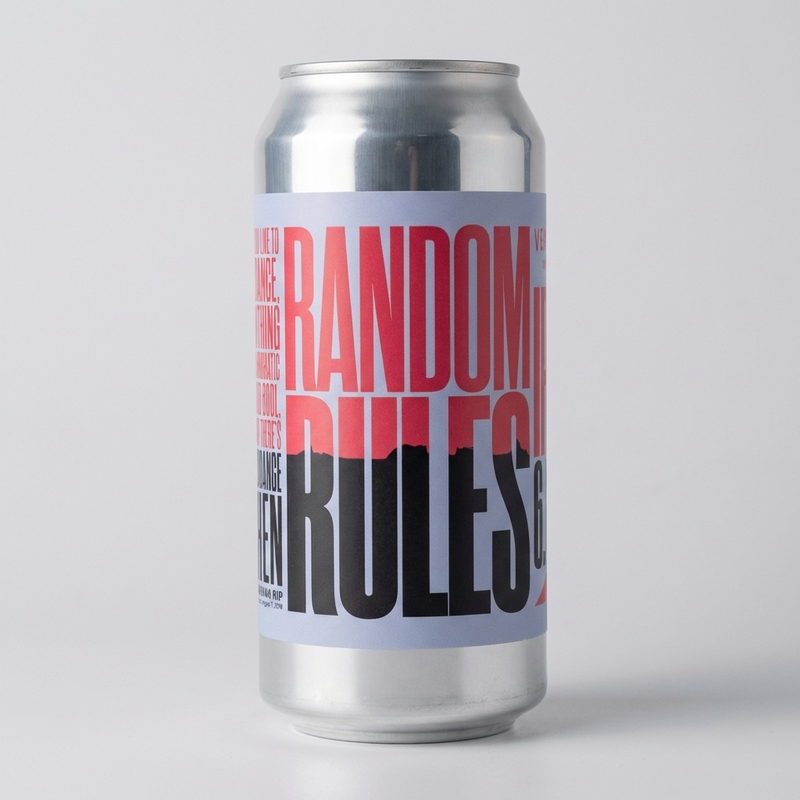 Random Rules - Verdant Brewing Co Pale Ale - New England / Hazy 440ml - 1