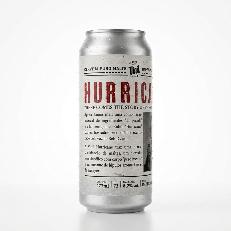 Hurricane - Cerveja Vinil IPA - Imperial / Double 473ml - 2