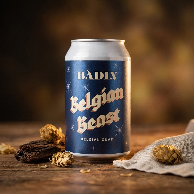 Belgian Beast - Bådin Bryggeri Belgian Quadrupel 330ml - 2