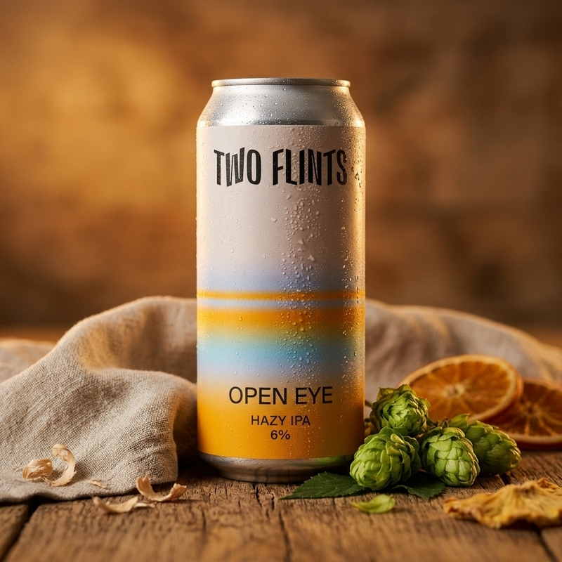 Open Eye - Two Flints Brewery IPA - New England / Hazy 440ml - 2