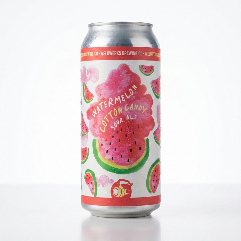 Watermelon Cotton Candy Sour - WeldWerks Brewing Co. Sour - Fruited 473ml - 2