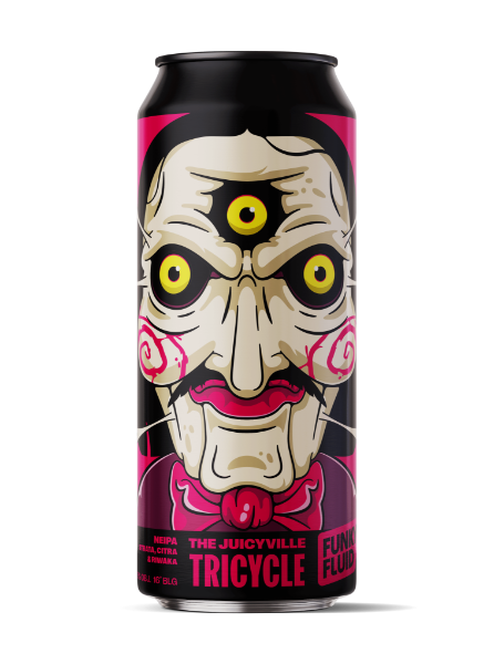 Tricycle (The Juicyville S01E07) - Funky Fluid IPA - New England / Hazy 500ml - 1
