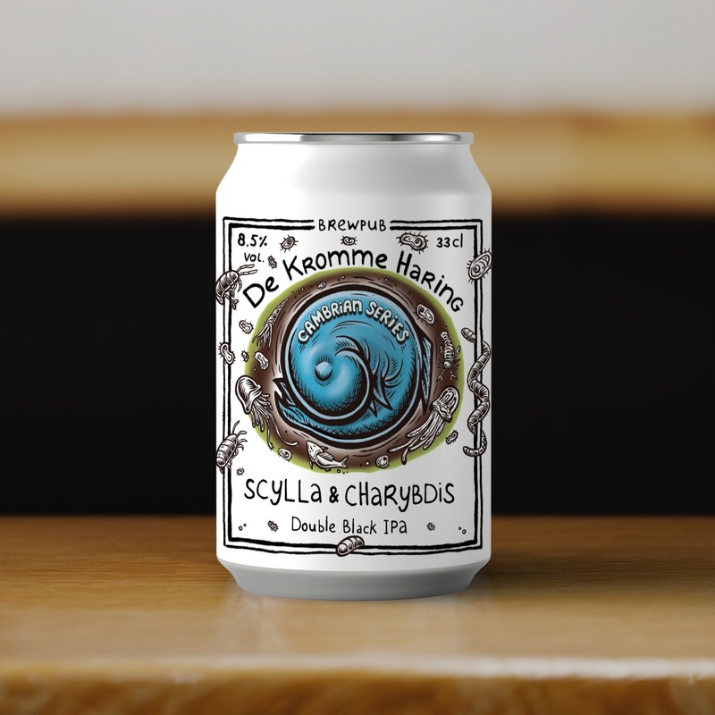 Scylla & Charybdis - De Kromme Haring IPA - Black / Cascadian Dark Ale 330ml - 1