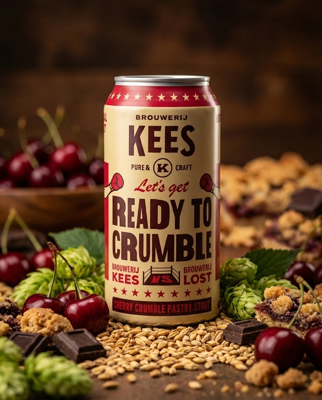 Ready To Crumble - Brouwerij Kees Stout - Imperial / Double Pastry 330ml - 2