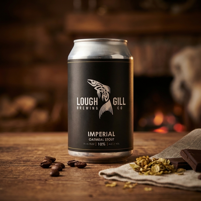 Imperial Stout 2026 - Lough Gill Brewery Stout - Imperial / Double Oatmeal 330ml - 2