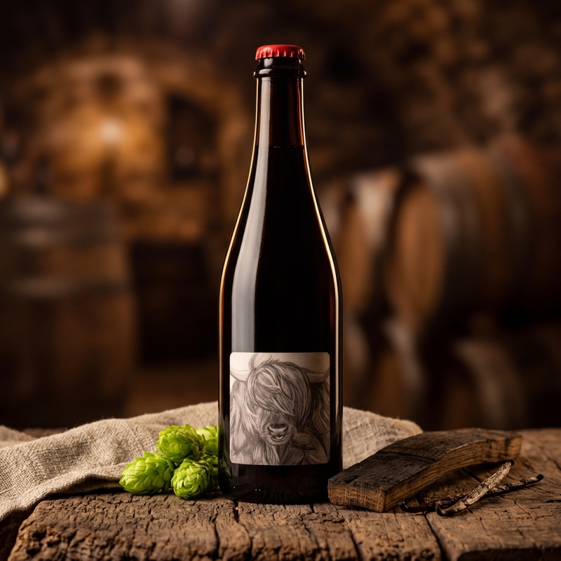 Heaven Hill 15yr Single Malt Big Munro - Barreled Souls Brewing Company Scotch Ale / Wee Heavy 500ml - 1