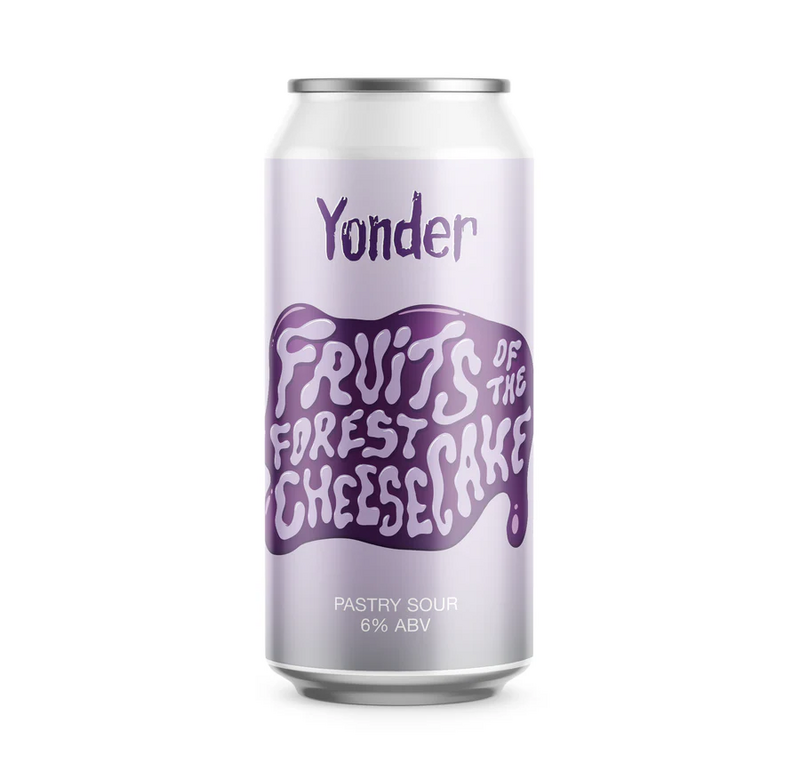 Fruits of the Forest Cheesecake - Yonder Brewing Sour - Smoothie / Pastry 440ml - 1
