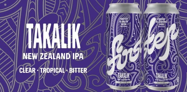 Takalik - Firstep IPA - New Zealand 500ml - 1