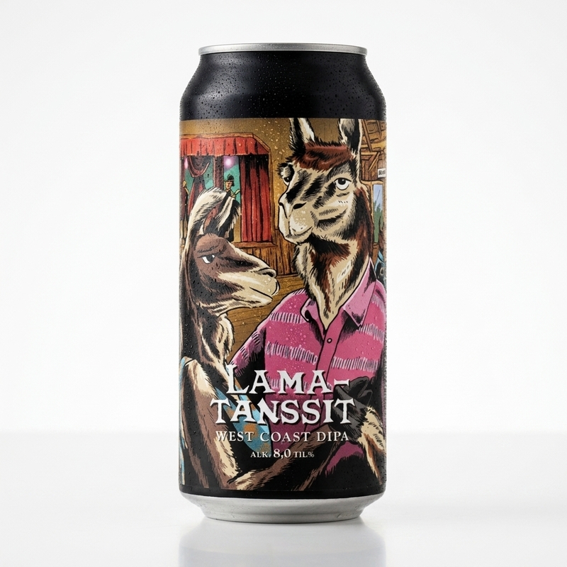 Lamatanssit - Panimoyhtiö Tuju IPA - Imperial / Double 440ml - 2