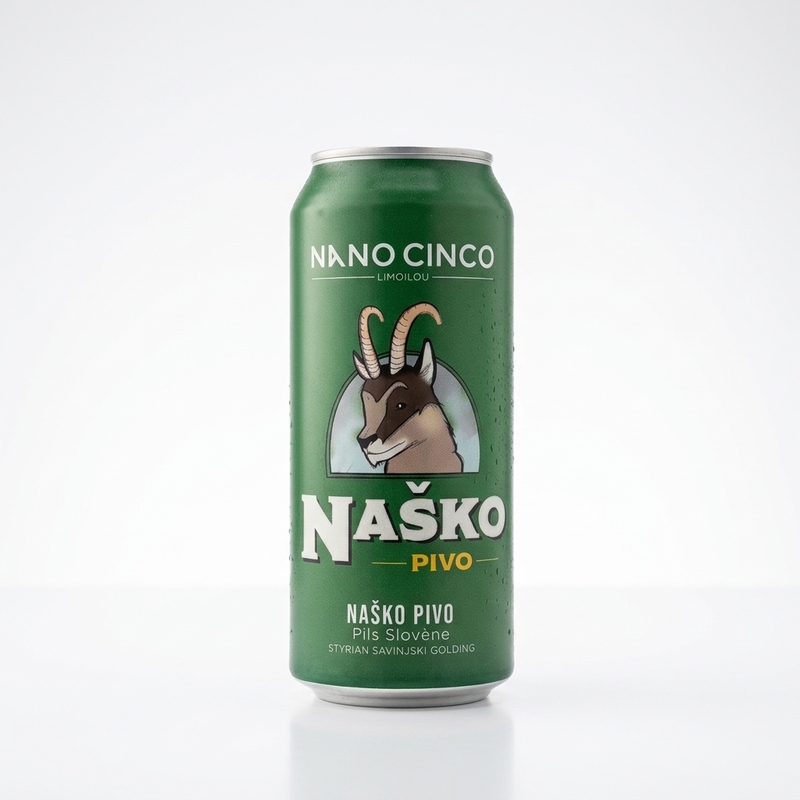Naško Pivo - Nano Cinco Pilsner - Other 473ml - 2