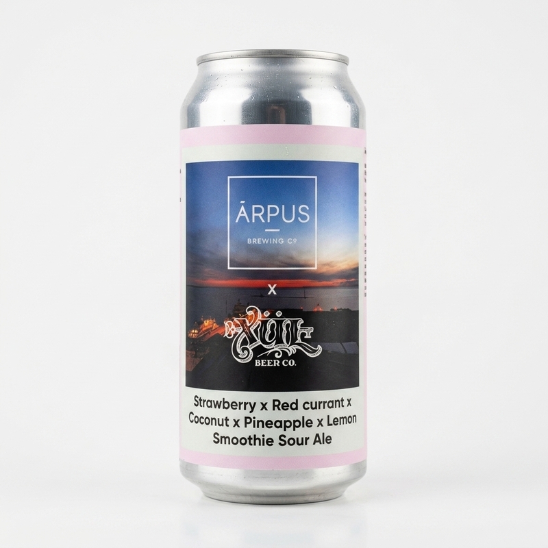 Strawberry x Red Currant x Coconut x Pineapple x Lemon Smoothie Sour Ale - Ārpus Brewing Co. Sour - Smoothie / Pastry 440ml - 2