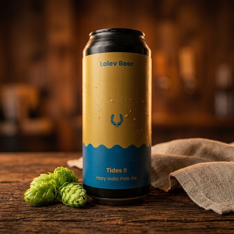 Tides II - Lolev Beer IPA - New England / Hazy 473ml - 1