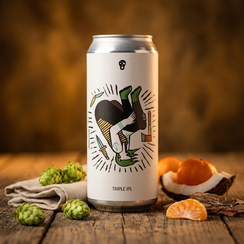 Mortal Jump - La Pirata Brewing Lager - IPL (India Pale Lager) 440ml - 2