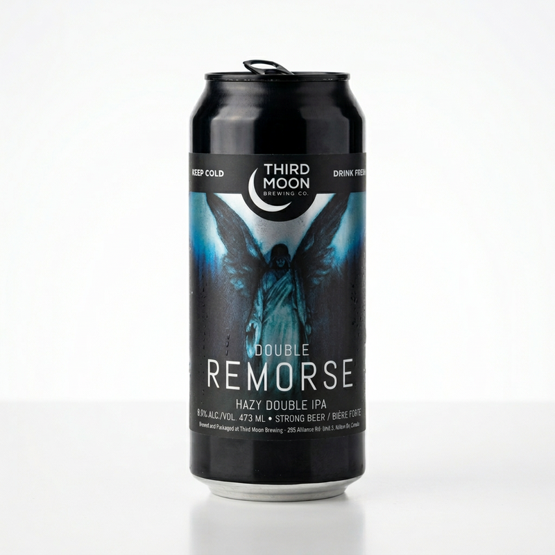 Double Remorse - Third Moon Brewing Company IPA - Imperial / Double New England / Hazy 473ml - 2