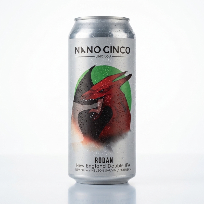 Rodan - Nano Cinco IPA - Imperial / Double New England / Hazy 473ml - 2