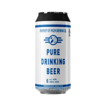Pure Drinking Beer - Prizm Brewing Co. IPA - New England / Hazy 440ml - 1