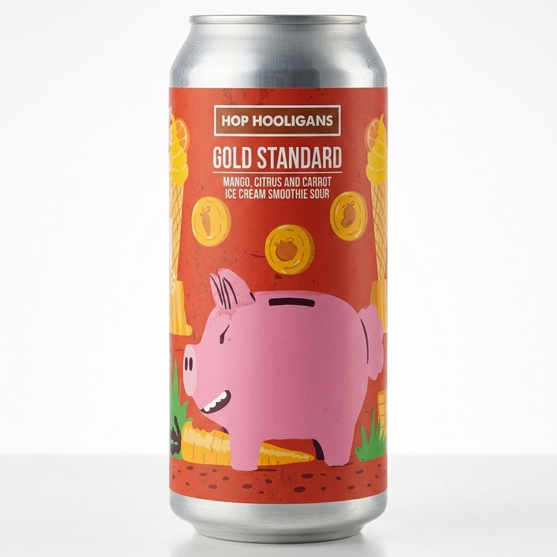 Gold Standard - Hop Hooligans Sour - Smoothie / Pastry 500ml - 2