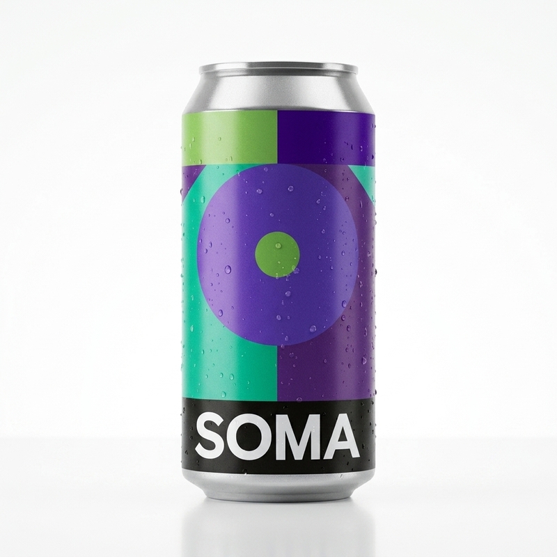 Indigo - SOMA Beer IPA - Triple New England / Hazy 440ml - 2