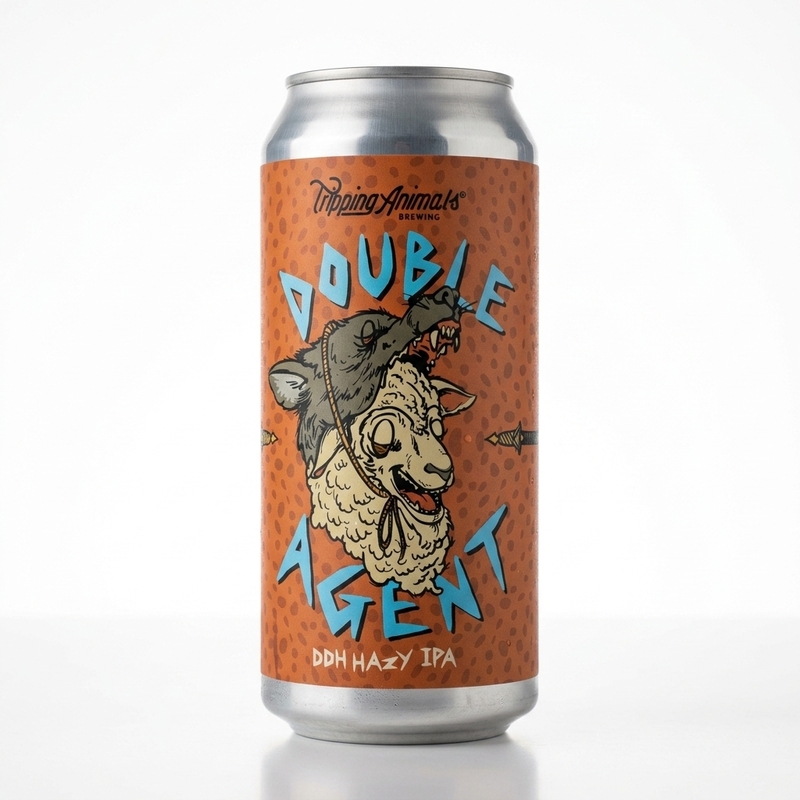 Double Agent - Tripping Animals Brewing Co. IPA - New England / Hazy 473ml - 1