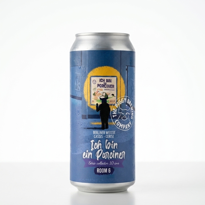 Ich Bin Ein Porciner - The Piggy Brewing Company Sour - Fruited Berliner Weisse 440ml - 2