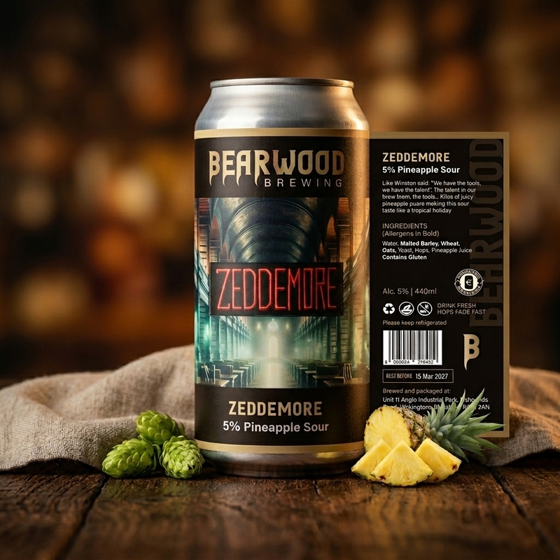 Zeddemore - Bearwood Brewing Sour - Fruited 440ml - 1