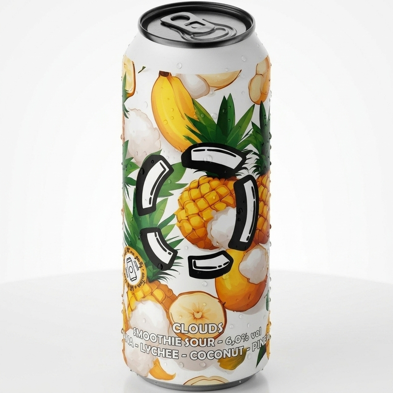 Clouds - Brouwerij LOST Sour - Smoothie / Pastry 500ml - 2