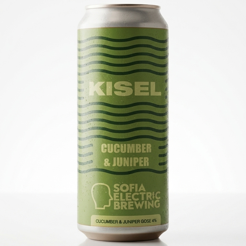 Kisel Cucumber & Juniper - Sofia Electric Brewing Sour - Fruited 500ml - 2