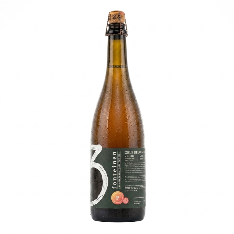 Gele Perzik BIO - Brouwerij 3 Fonteinen Lambic - Fruit 375ml - 2
