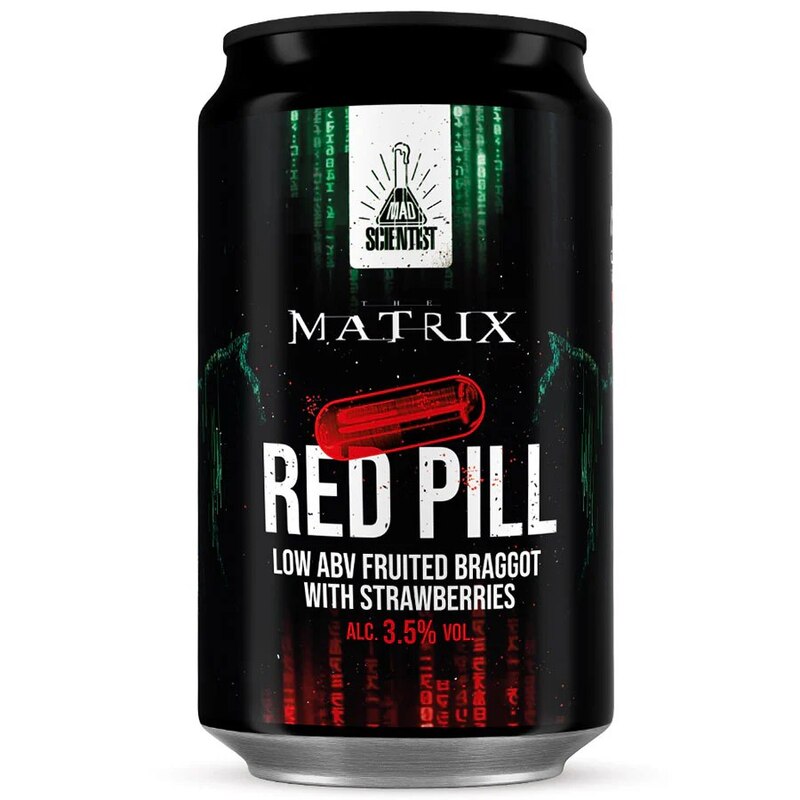 The Matrix - RED PILL - Mad Scientist Mead - Braggot 330ml - 1