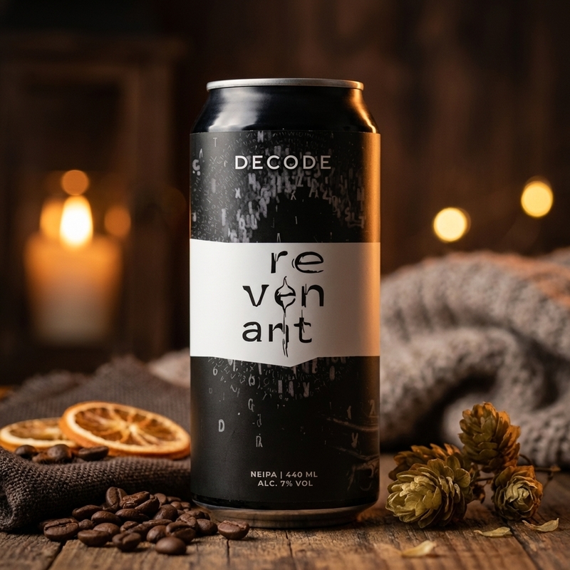 Decode - Revenant Brewing Project IPA - New England / Hazy 440ml - 1