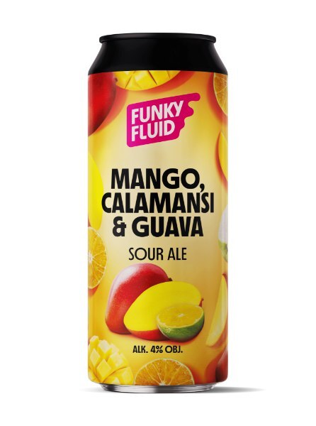 Mango, Calamansi & Guava - Funky Fluid Sour - Fruited 500ml - 1