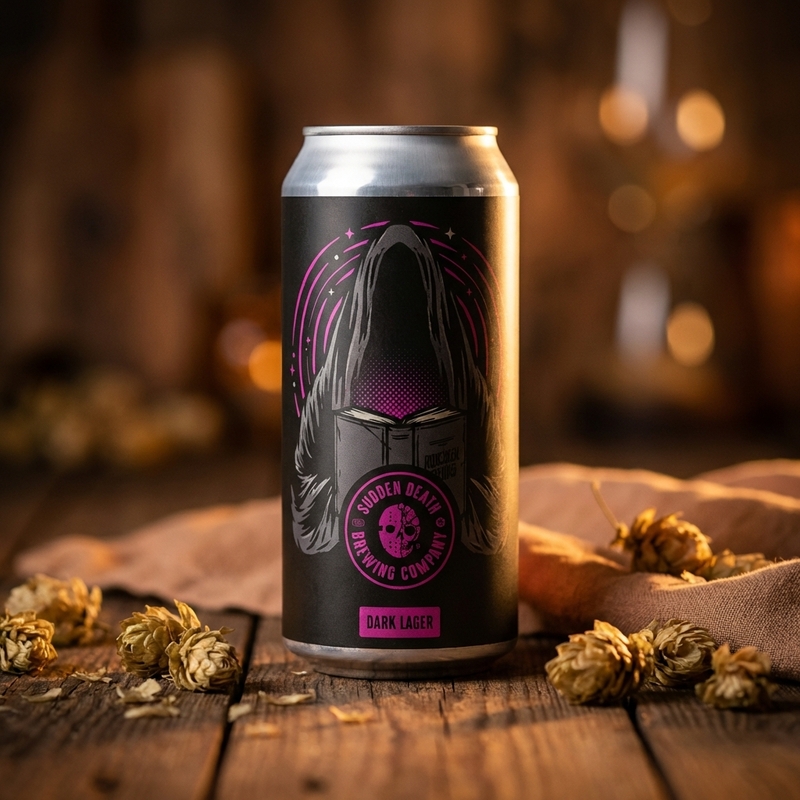 Blackest Portals - Sudden Death Brewing Co. Lager - Dark 440ml - 2