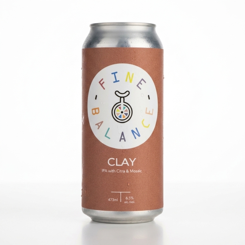 Clay - Fine Balance Brewing IPA - American 473ml - 2