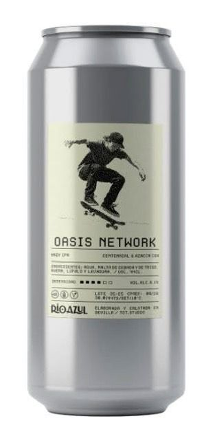 Oasis Network - RIOAZUL IPA - New England / Hazy 440ml - 1