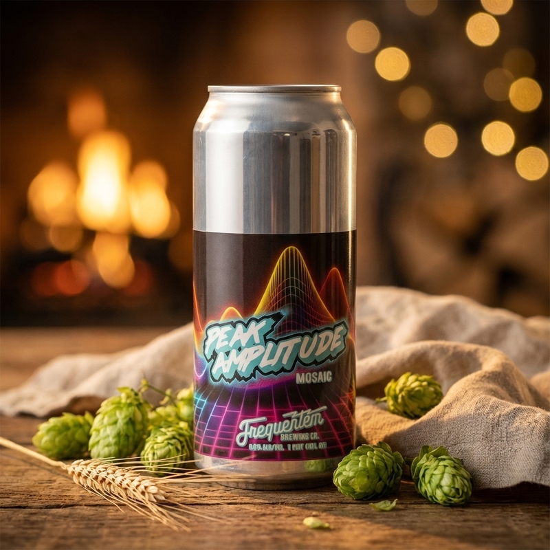 Peak Amplitude (Mosaic) - Frequentem Brewing Co. IPA - New England / Hazy 473ml - 2